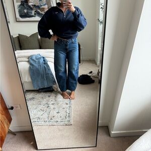 Levi Blue Women's Barrel Jeans